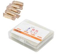 Papel de arroz comestible, 500 unidades de envoltorio comestible de caramelo de arroz, envoltorio transparente de turrón, chocolate y azúcar para envasado de alimentos