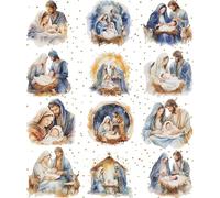 Papel de arroz Nacimiento Clásico, 29 x 34cm (1pc) - para Muebles Póster Decoupage by CRAFT KREATIVELY