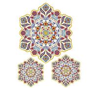 Papel de Arroz Oro Cadence Ethnic Mandala 30x41 cm
