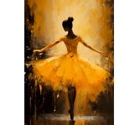 Papel de arroz para bailarina de ballet, 29 x 40,5 cm (1 unidad), obras de arte para decoupage para carteles, muebles y manualidades, decoupage CRAFT KREATIVELY