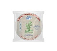 Papel de arroz para rollitos vietnamitas 16 cm 340 g Obleas redondas para spring rolls Goi Cuon Wraps asiáticos fáciles y rápidos