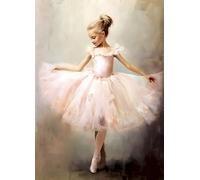 Papel de arroz Pequeña Bailarina, 29 x 40cm (1pc) - para Muebles Póster Decoupage by CRAFT KREATIVELY
