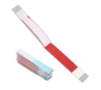 Papel de articulación dental, tiras Papel de articulación de mordida, Tiras de papel de articulación de mordida dental Cuidado de los dientes bucales dentales Suministros de dentista Accesorio(rojo)