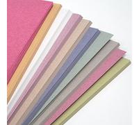 Papel de azúcar reciclado A2, colores pastel, 20 hojas grandes en 10 colores surtidos, ideal para artes y manualidades, dibujo, pintura y libros de recortes, tamaño de hoja de 60 x 42 cm