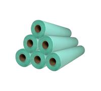 Papel de camilla Parafinado (caja de 6 unidades) de 0,60 x 60m (1,5kg) | Rollo Color Verde Parafinado Sin Precorte