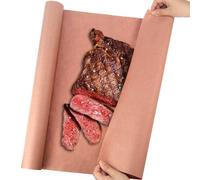 Papel de Carnicero Rollo Rosa Butcher Paper BBQ Papel de Estraza para Carnicero para Barbacoa Ahumador Pescado Carne Salchichas 45cm x 15m (15m)