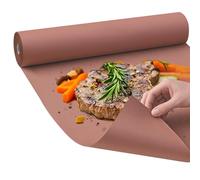 Papel de Carnicero Rosa, 45cmx30m Rollo de Carnicero para Barbacoa, Carnicero Carnicero Melocotón, Papel Kraft para Barbacoa para Ahumador, Perfecta para Cocinar Jugosos