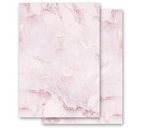 Papel de carta Mármol & Estructura MÁRMOL MAGENTA - 50 Hojas formato DIN A5 - Paper-Media