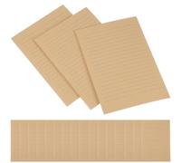 Papel de Carta Vintage 200 Hojas Papel Khaki con Líneas