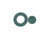 Papel de cebada, papel adhesivo aislante, 18650 21700 26650 Insulation Gaskets Red Green Hollow Solid Multiple(Hollow Green 250Pcs,21700 Gasket)