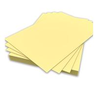 Papel de color amarillo A5, hojas de 80 g/m², impresora de doble cara, copiadora de papel, folletos de origami, dibujo, escuela, oficina, 148 mm x 210 mm (A5, papel amarillo - 80 g/m² - 100 hojas)