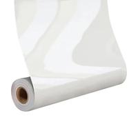 Papel de contacto autoadhesivo, despegable y removible, 40 x 200 cm, para muebles, revestimiento de encimeras, salpicadero, estante, mesa, hogar, blanco.