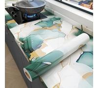 Papel de contacto para encimera de mármol, papel tapiz autoadhesivo para cocina y baño, protector de superficie de mesa a prueba de arañazos, envoltura duradera para encimera