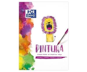 Papel de Dibujo marca OXFORD modelo Bloc de acuarela Oxford 5 Unidades 20 Hojas 180 g/m² 210 x 297 mm