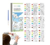 Papel de dibujo para, libro para colorear acuarela | Cuaderno de bocetos de acuarela Pequeño bloque de pintura de acuarela - Papel de dibujo, suministros de arte, almohadilla de pintura de acuarela