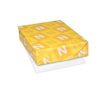 Papel de escritura verjurado cl sico Neenah Paper 06511, 24 lb, 93 brillante, 8 1/2 x 11, blanco Avon, 500 hojas