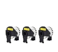 Papel de etiqueta térmica DK-22606 Compatible con QL-1050 QL-1050N QL-1060N QL-500 QL 500A QL 500BS 500BW QL-550 QL-560 QL-560VP(3Rolls)