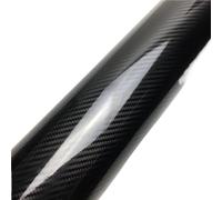 Papel de fibra de carbono envases de plástico de v 2D 3D 4D 5D 6D Car Laptop Motorcycle Vinyl Wrap Film Carbon Black 152x(20-50) cm(5d Carbon Black,152X20 CM)
