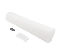 Papel de filtro absorbente de aceite para campana extractora, rollo de calcomanías antiaceite de 5 m/10 m, forro de campana de cocina no tejido con imanes, fácil de reemplazar y limpiar (grande-46 cm