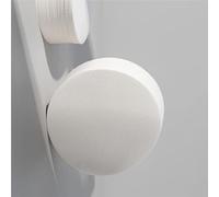 Papel de filtro cualitativo for monitoreo de la contaminación, 100 hojas de fibra de algodón puro sin cenizas for filtración de laboratorio(9cm Medium)