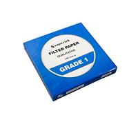 Papel de filtro cualitativo, grado 1, 185 mm Pack de 100 hojas