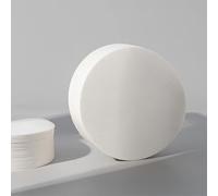 Papel de filtro cualitativo sin cenizas de for filtración de laboratorio, 100 hojas, ideal for pruebas de química, biología y alimentos(32cm Slow)