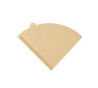 Papel De Filtro De Café De Cono Natural Sin Blanquear V02, Compatible Con Hario,V60 Y Filtros De Café Desechables For Cafeteras De 2/4 Tazas(100Pcs)