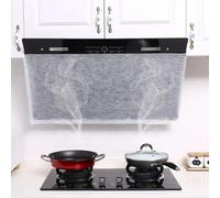Papel de filtro de repuesto para campanas extractoras, tela no tejida, soporta horarios de mantenimiento rutinarios en el hogar para cocinas (10 m x 46 cm)