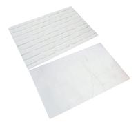 Papel de Fondo Fotográfico para Fotos Doble Cara | Papel Recubierto Reutilizable, Textura de Pared de Ladrillo, para Cosmética y Redes Sociales