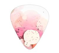 Papel de fragmento de color, púas de guitarra elegantes y duraderas, tres tipos de púas de guitarra finas, medianas y pesadas (12 piezas), adecuadas para guitarra, bajo, guitarra eléctrica, ukelele,