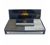 Papel de Fumar Largo King Size Slim | Caja de 50 Cuadernos de Papel de Fumar 32 Hojas Blancas 110mm | Jeffriz