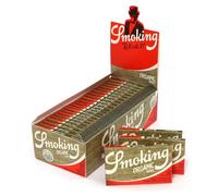 Papel de fumar Natural Smoking Organico doble , 25 libritos Dobles 3000 hojitas