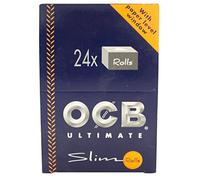 OCB Papel de Fumar Ultimate Rolls Rollos de 5metros, Azul, 24 Unidad (Paquete de 1)