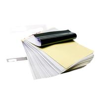 Papel De Impresora A4 Papel de transferencia tatuajes, plantilla térmica A4 for fotocopiadora, suministro profesional for usuarios, 20, 50, 100 Uds(50pcs)