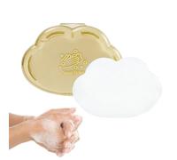 Papel de jabón - 50 piezas de polipropileno de 1.96 x 1.57 x 0.88 pulgadas, hojas de jabón, jabones de viaje, jabones portátiles para lavado de manos para camping, senderismo, escuela, oficina, viajes