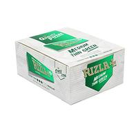 Papel de liar Rizla Verde de 70 mm. Caja de 50 librillos