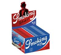 Papel de liar Smoking, caja azul de 50 librillos