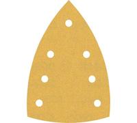 Bosch Professional 10x Lijas Expert C470 con 7 agujeros (para Madera dura, Pintura sobre madera, 100 x 150 mm, grano 180, accesorios Multilijadora)
