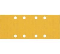 Bosch Professional 10 x Lijas Expert C470 con 8 agujeros, para Madera dura, Pintura sobre madera, 93 x 230 mm, Grano 240, Accesorios Lijadora orbital