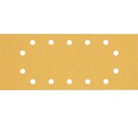 Bosch Professional 10 x Lijas Expert C470 con 14 agujeros, para Madera dura, Pintura sobre madera, 115 x 280 mm, Grano 80, Accesorios Lijadora orbital