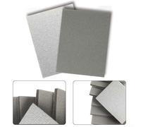 Papel de lija cuadrado de esponja flocada para uso húmedo/seco, bloque de lijado de espuma de grano P300 P3000 para madera, metal y más (1800-2000#)