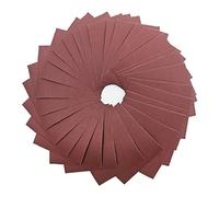 Papel de lija de grano surtido de 4.5 x 5.5 pulgadas, papel de arena húmedo seco, hojas de lijado abrasivo para madera, lijado de metal, automóvil, pulido (320 grit-30 piezas)