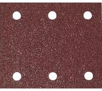 Papel de lija MAKITA 102x114 mm 6 agujeros K180, 50 uds P-42472