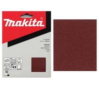 Papel de lija MAKITA 114x140 mm K180, 10 piezas P-36429