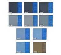 Papel De Lija Papel de lija húmedo y seco 3 a 10 Uds., grano 400, 800, 1000, 1200, 1500, 2000, 2500, 3000, 4000, 5000, 7000, abrasivo resistente al agua, 230x280mm(3000,5Pcs)