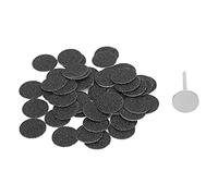 Papel de Lija para Amoladora de Pies, Accesorio de Repuesto de Buena Durabilidad con Herramienta de Pedicura de Eje Papel de Lija Discos de Lijado Papel de Lija para Hombre para Interiores(φ15mm)