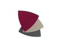 Papel de lija Triangular de 5-50 Uds., papel de lijado de pulido abrasivo seco y húmedo de 90mm, almohadilla de lijado multiherramienta oscilante apta for grano 60-10000(150,10Pcs)