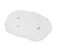 Papel de máscara facial de gasa, 100 piezas, suave, altamente absorbente, bricolaje, salón de belleza, cuidado de la piel, hoja de máscara facial desechable precortada para uso