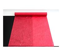 Papel de morera coreano HanJi con textura de fibra natural para envolver regalos, papel tapiz decorativo, rollo UnYong-Ji, color rojo, 54 cm x 20 m
