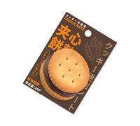 Papel de notas con temática de galletas, 30 hojas, notas de bolsillo, bloc de notas pequeños para escribir diarios, tomar notas moderadas